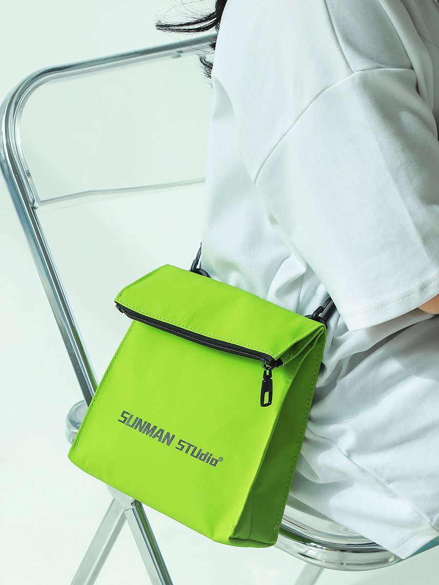 Simple All-match Messenger Bag Design Backpack