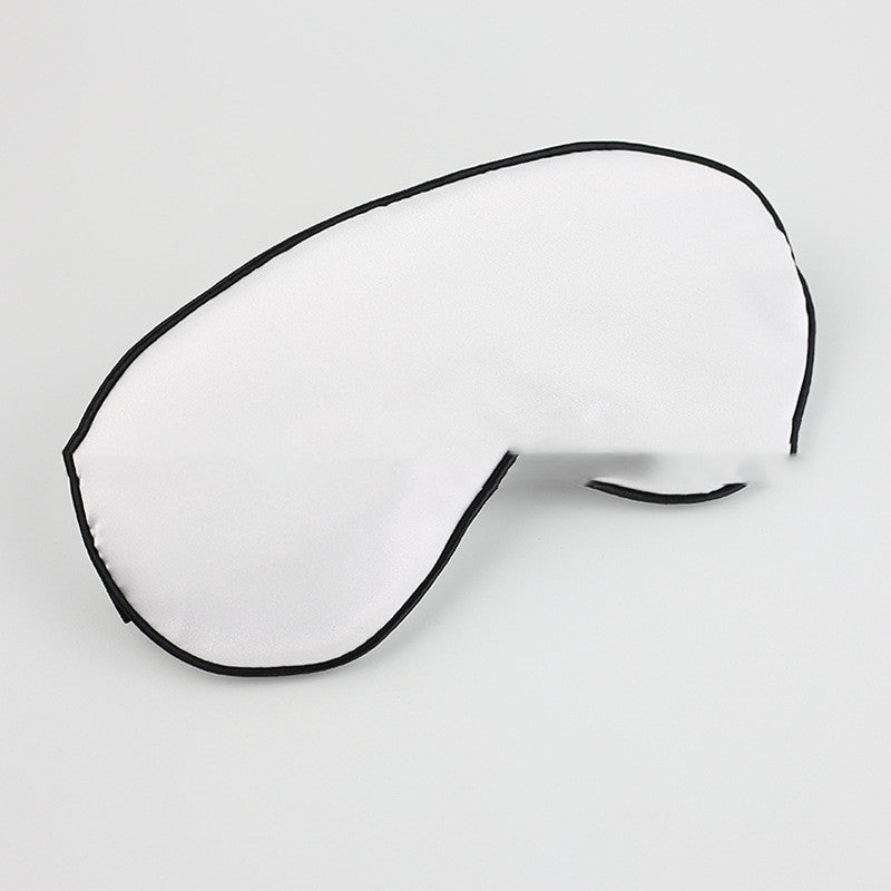 1Pc Silk Sleep Eye Mask – Padded Travel Blindfold for Relaxation & Shade Cover