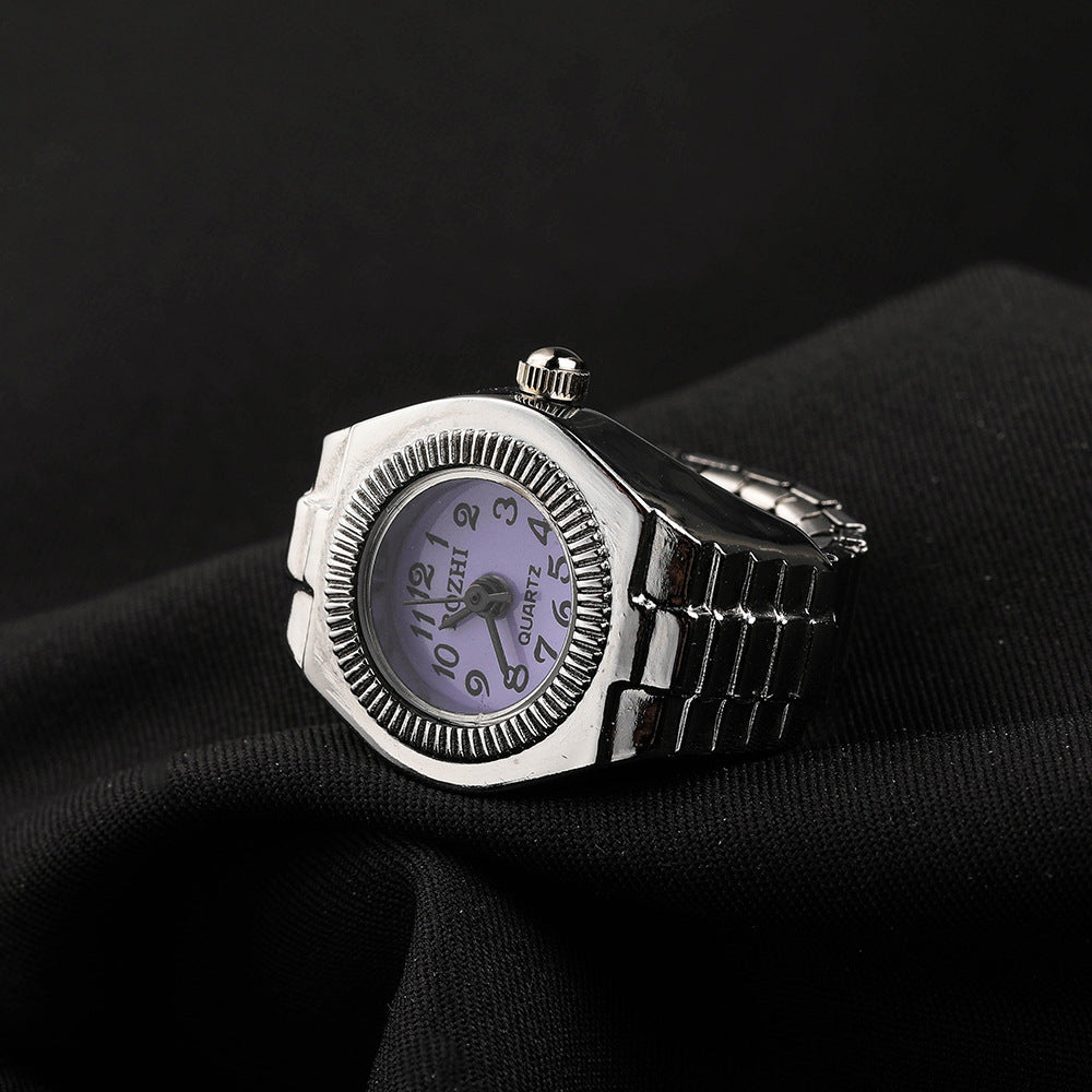 Time Ring Watch New Korean Style Alloy Creative Couple Watch