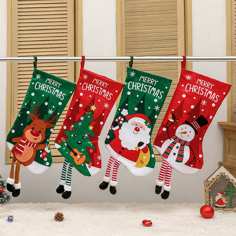 Stylish European-Style Non-Woven Fabric Christmas Pendant Ornament