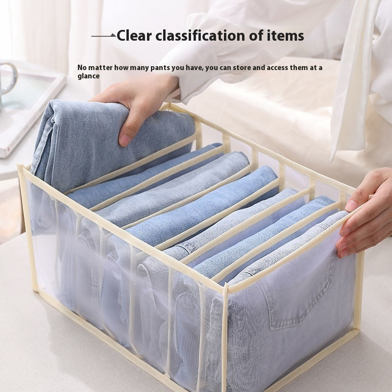 Clothes Leggings Storage Fantastic Home Finishing Box