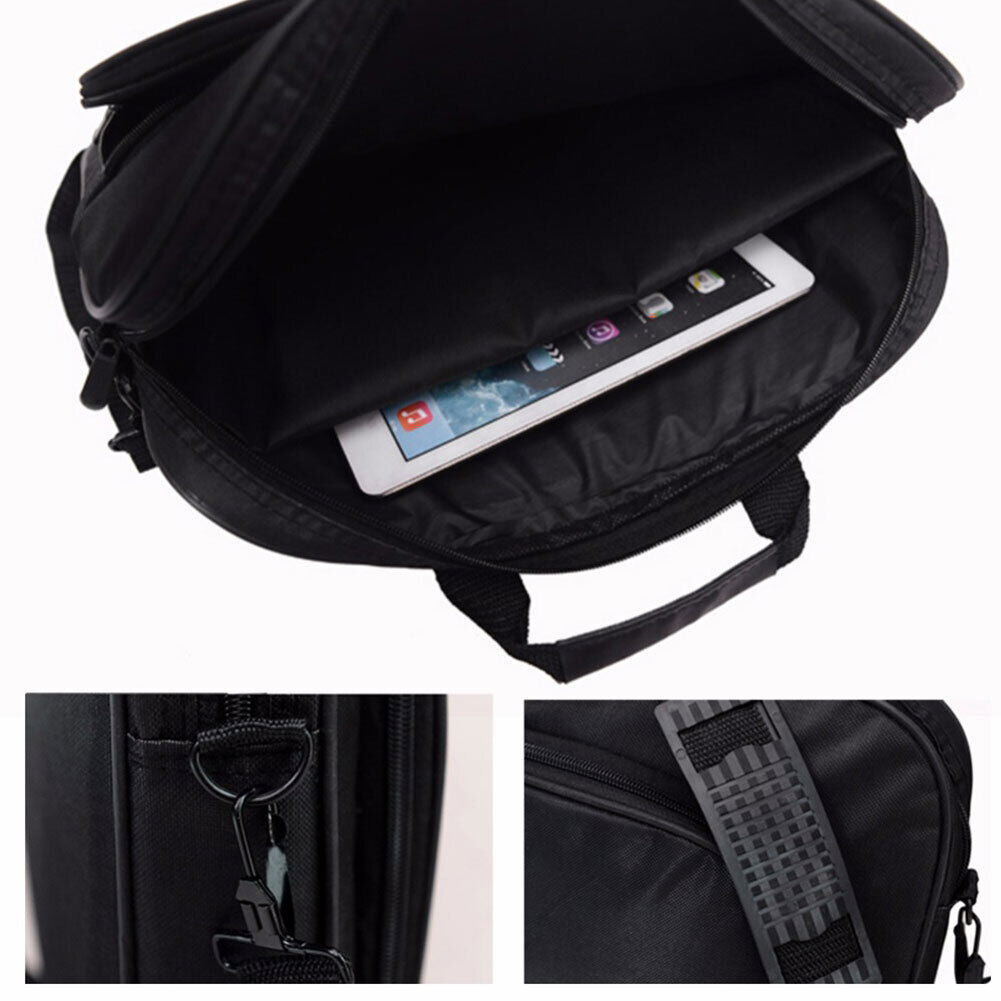 Slim Unisex Nylon Laptop Bag With Shockproof Interlayer