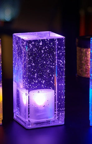 Bar Table Lamp LED Rechargeable Bar Table Lamp Night Light Clear Bar Table Lamp