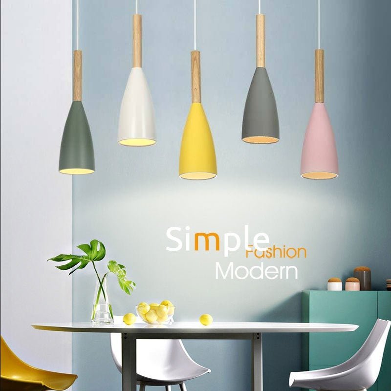 Nordic Modern Restaurant Bar Simple Chandelier