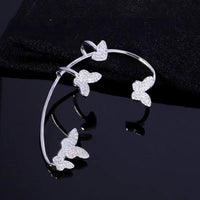 Silver alloy right ear