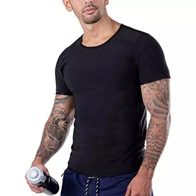 Men's Violently Sweat Suit Corset Tight Belly Trimming Sports