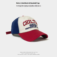 Navy Blue Wine Red