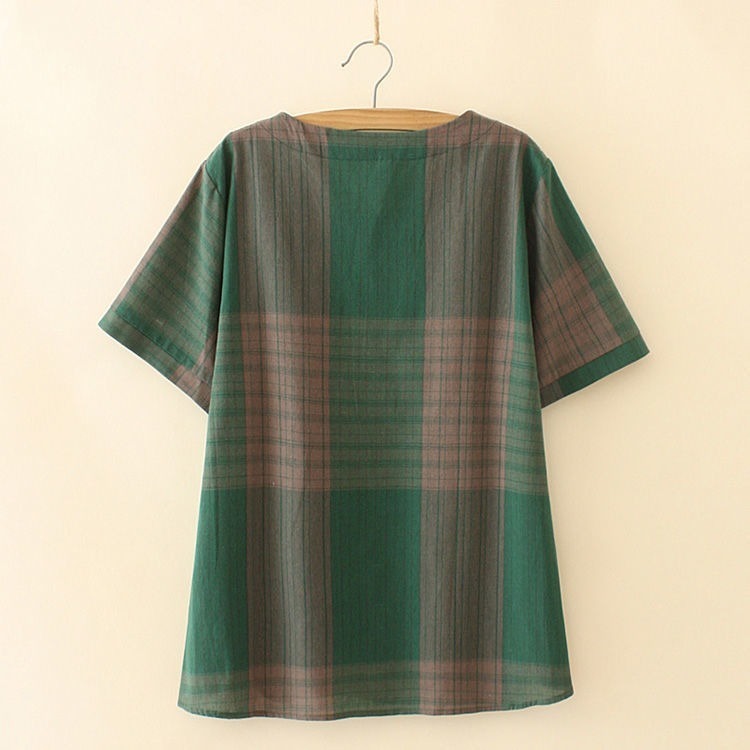 Plaid Two-Piece Set – Versatile Top and All-Match Slacks for Effortless Style