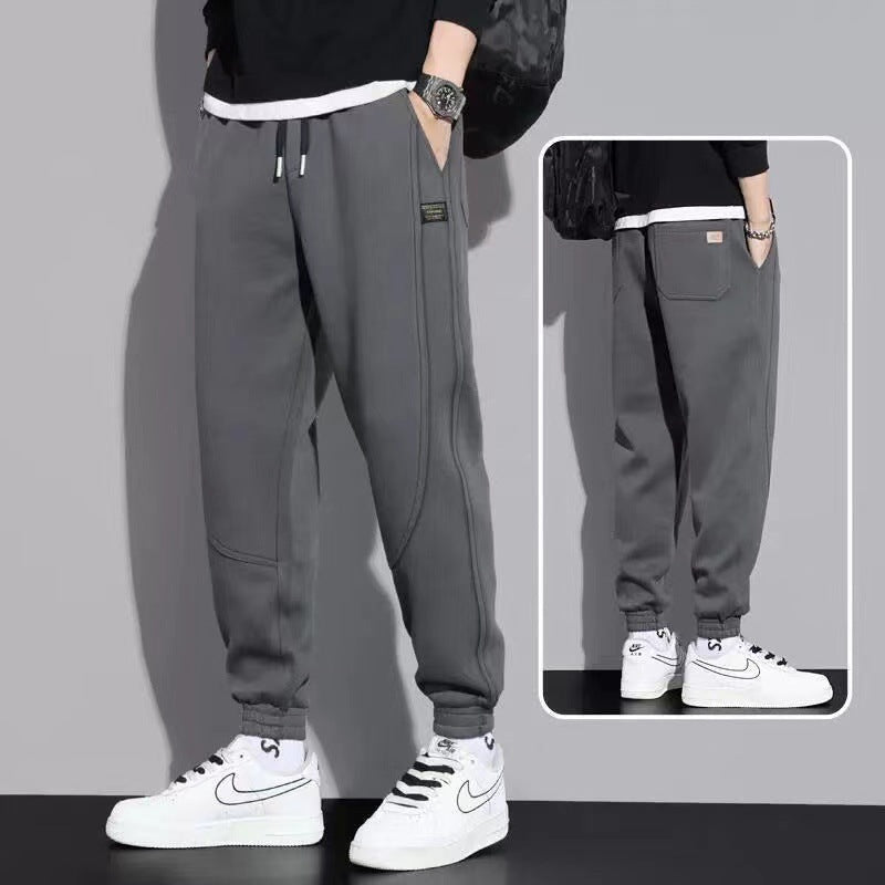 Men’s Thick Cotton Warm Pants – Autumn & Winter Style