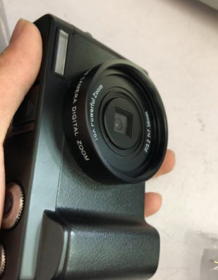 24MP CMOS Digital Camera with 16x Optical Zoom and 3.0" LCD Screen, Night Vision & Recording