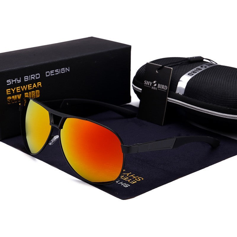 Metal Aviator Sunglasses – TAC Polarized Lenses
