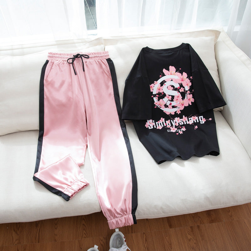 Sports Casual Loose Suit Women Fashion