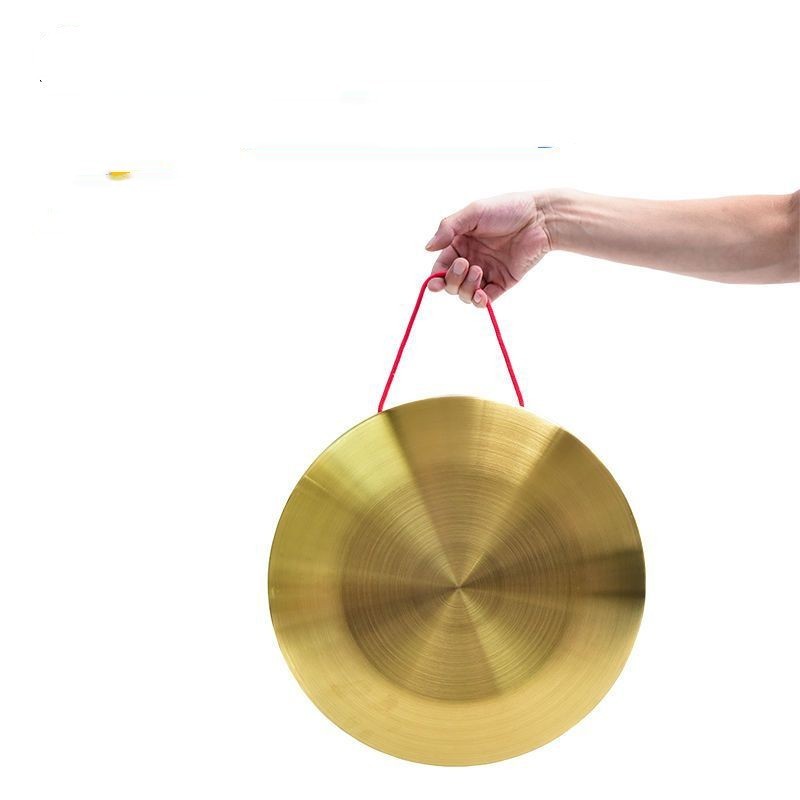 Copper Gong Musical Instrument Props Gong Drum Set