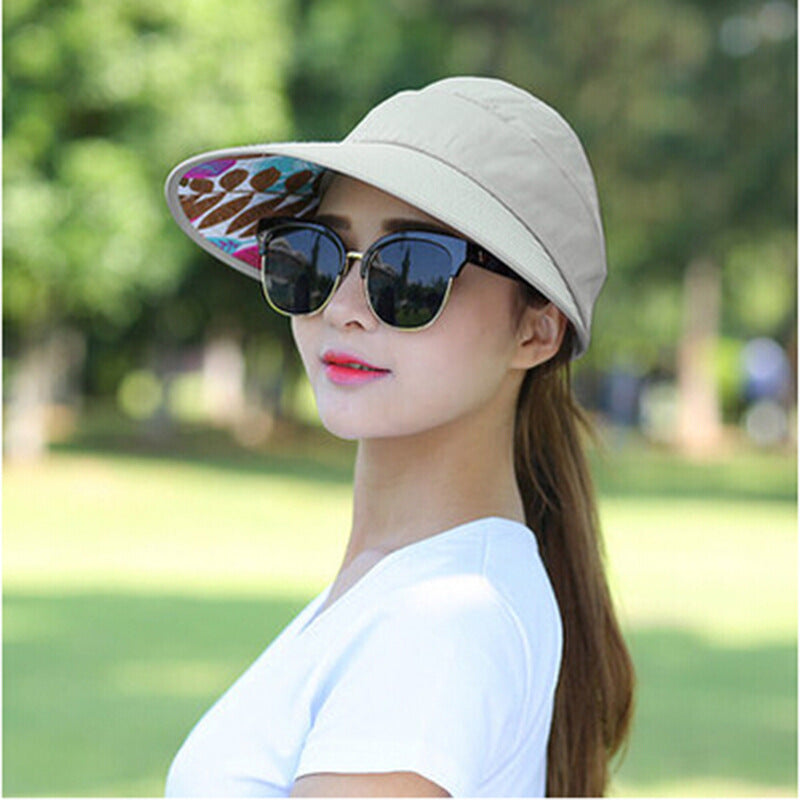 Summer Travel Ladies Printed Sun Hat