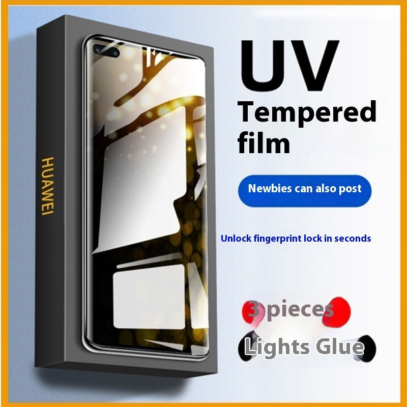 Tempered Film Uv Full Glue Light Curing Film Applicable