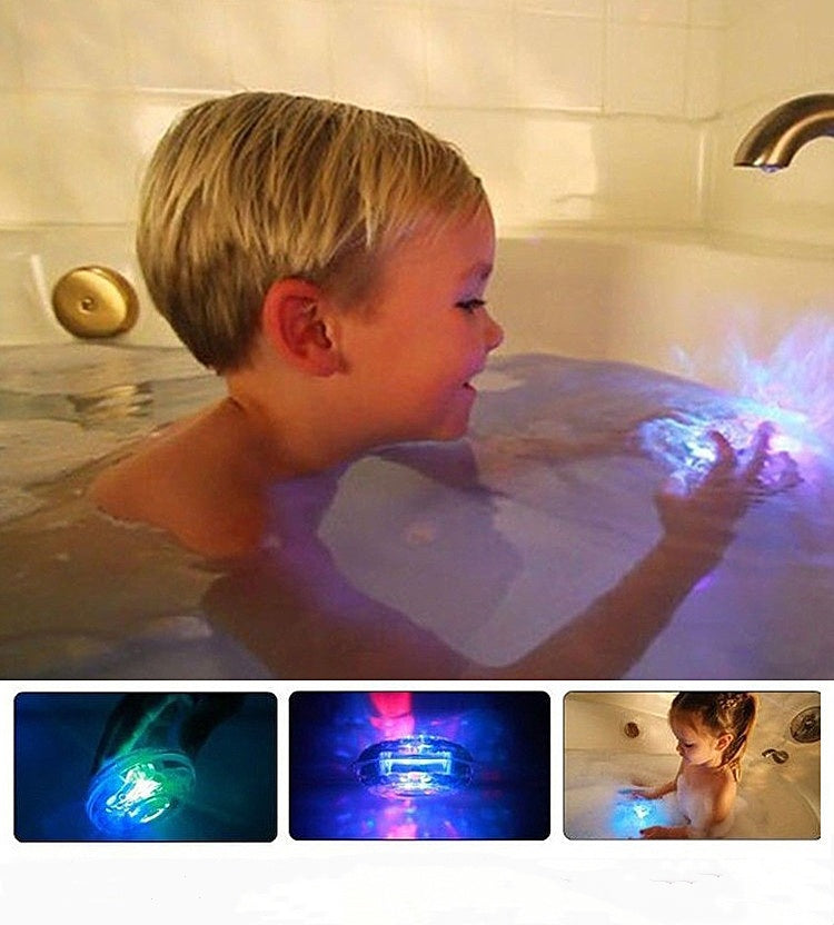 Floating LED Bath Light for Kids – Waterproof, Colorful Tub Light