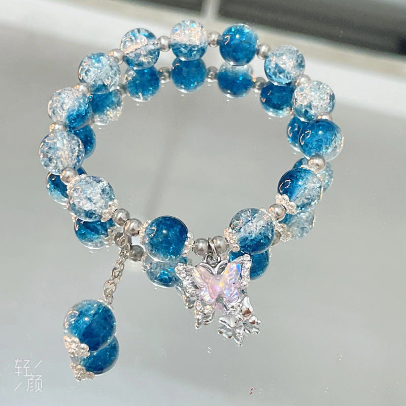Chinese Style Bamboo Leaf Bracelet For Women