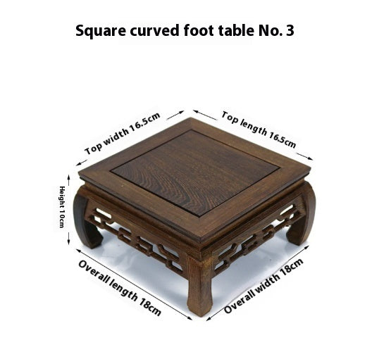 The Base Of The Wooden Carved Buddha Statue Is Set Up