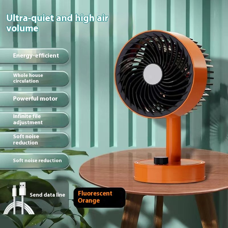 Small Fan Office Desktop Creative Usb Charging Fan