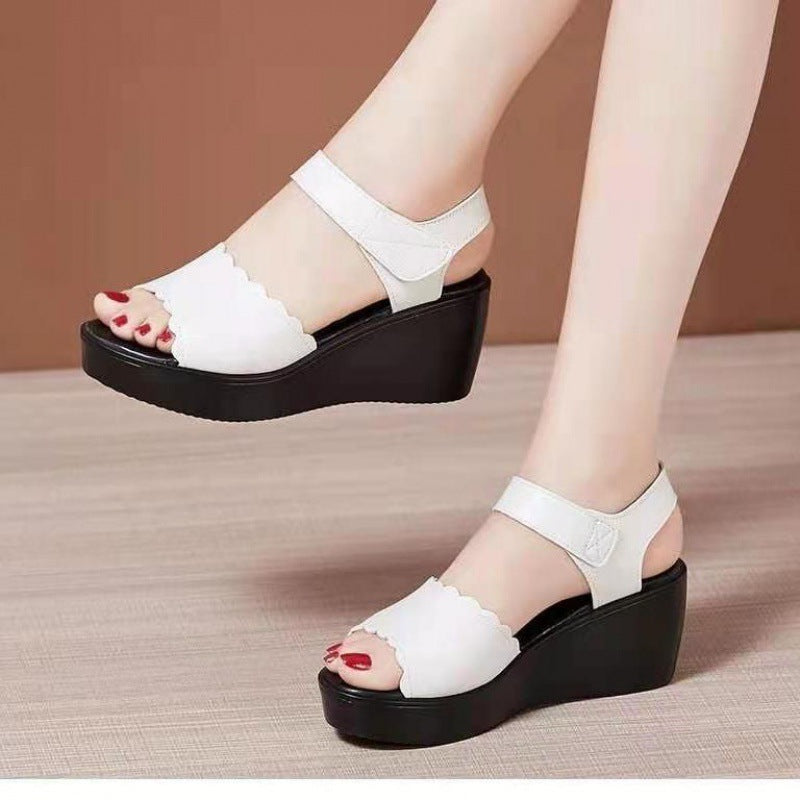 Women's Versatile Fashionable Personality Wedge Sandals