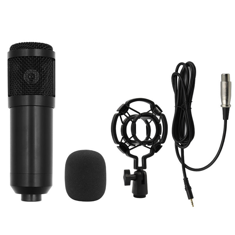Condenser Microphone V8 Sound Card Mobile Phone