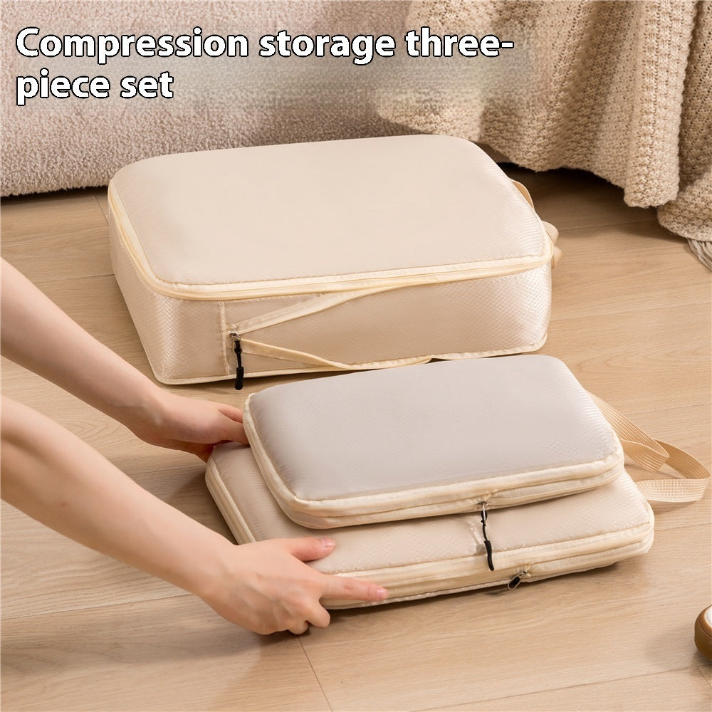Travel Clothing Compression Storage Bag Three-piece Set