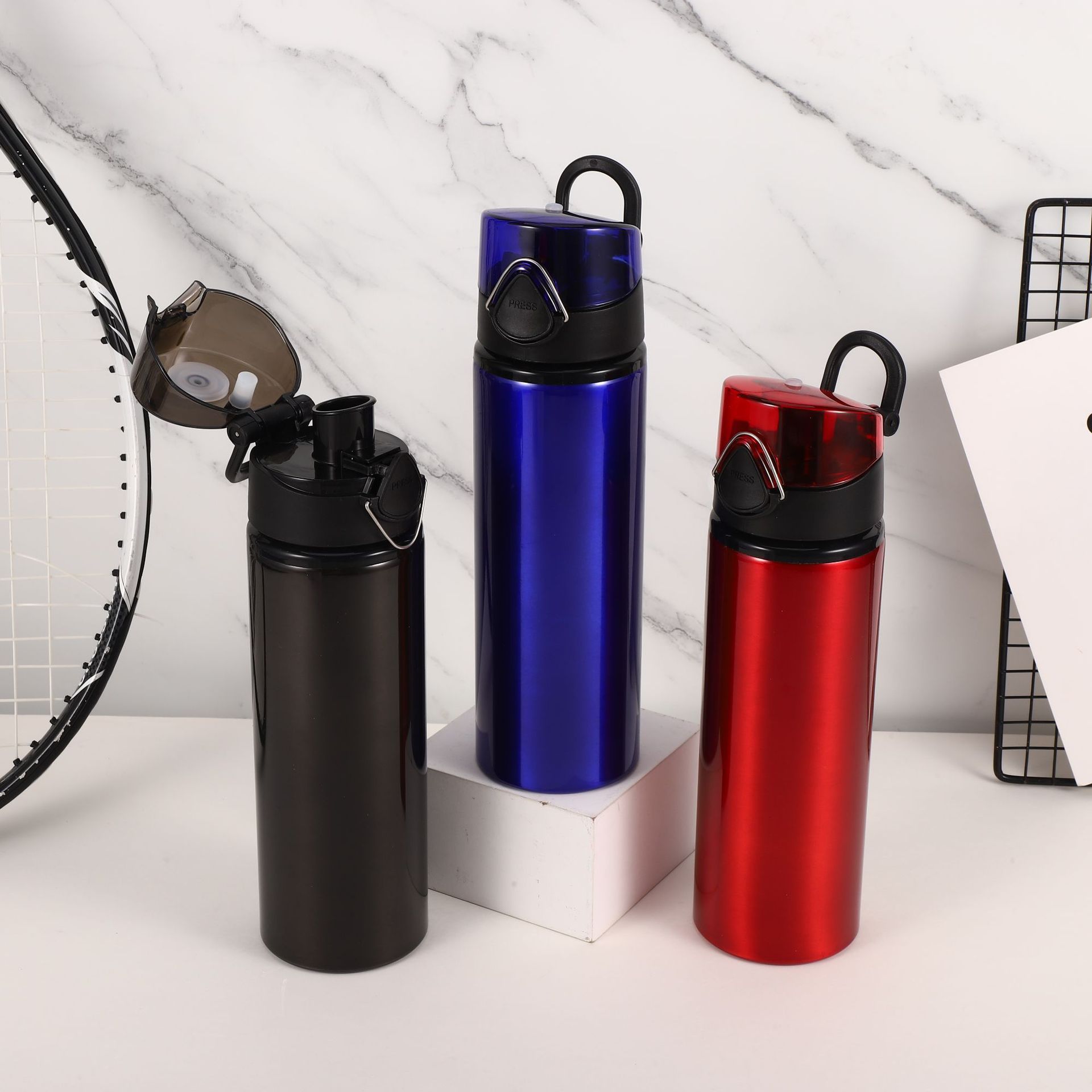 Aluminum Outdoor Sports Aluminum Kettle Large Capacity Fitness Cup Travel Water Bottle Aluminum Cup