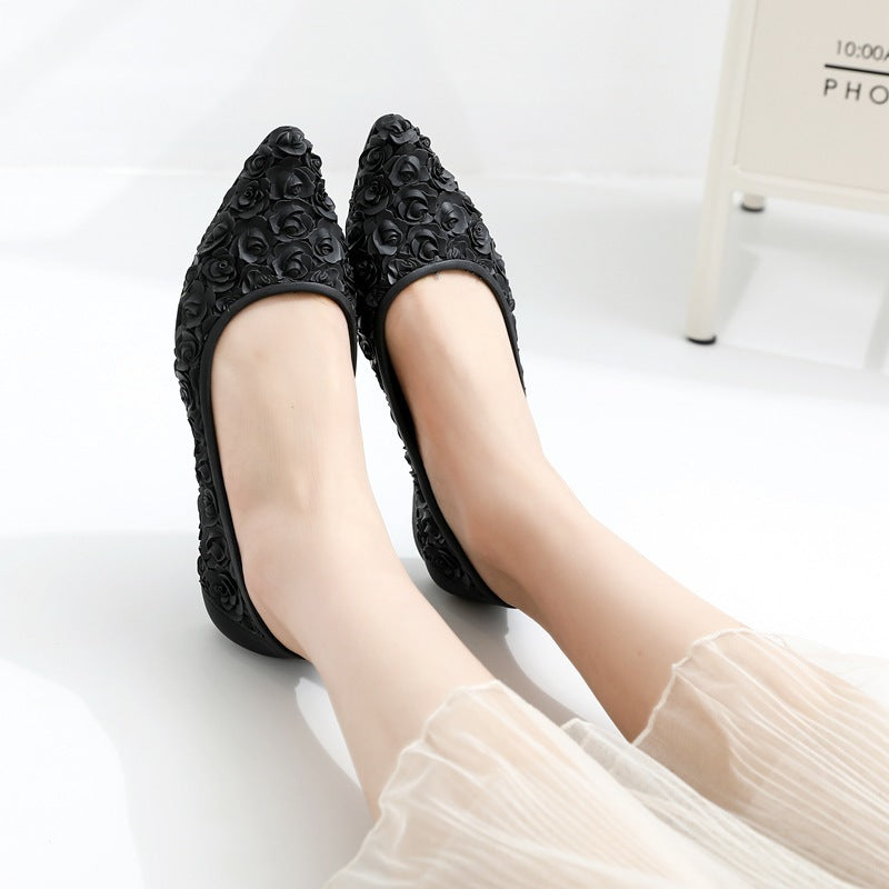 Women's Waterproof Non-slip Outer Wear Low-top Shallow Shoes