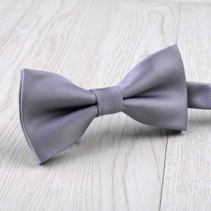 Solid Color Male Red Groom Formal Tie