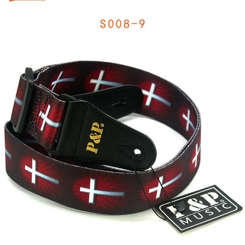 Guitar Strap Printed Starry Sky Instrument Accessories