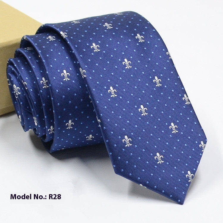 Exquisite Jacquard Wedding Groom Tie