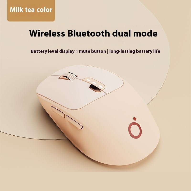 Mute Wireless Bluetooth Mouse – Quiet & Efficient for Office Use