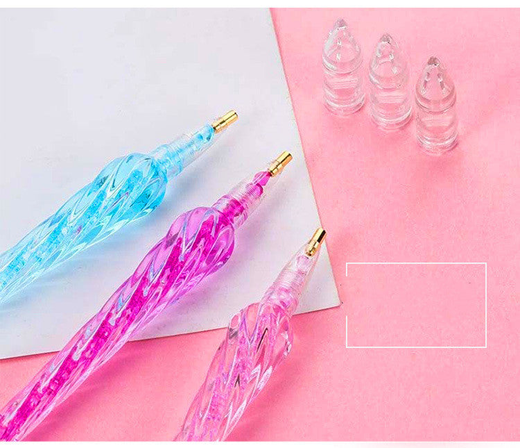 Transparent Crystal Diamond Painting Pen – Point Drill Tool for DIY Crafts
