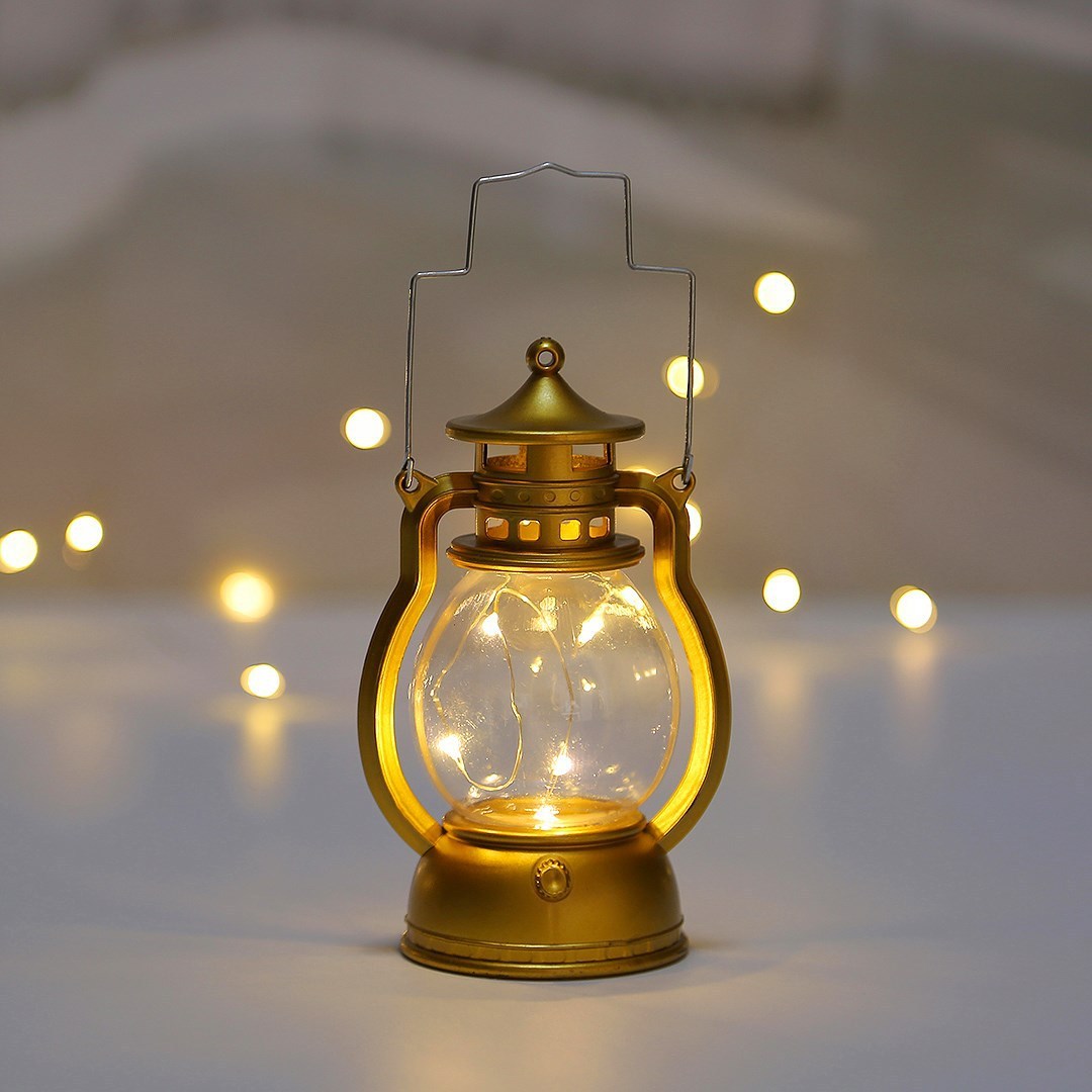 Christmas Decoration Retro Kerosene Lamp Bar Ambience Light