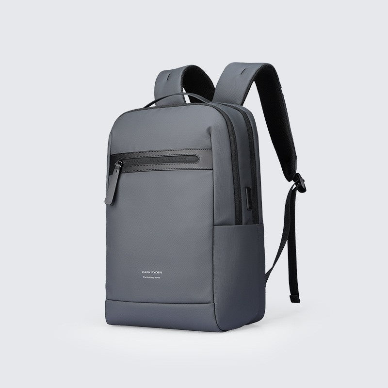 Unisex USB Charging Business Laptop Backpack Oxford Cloth