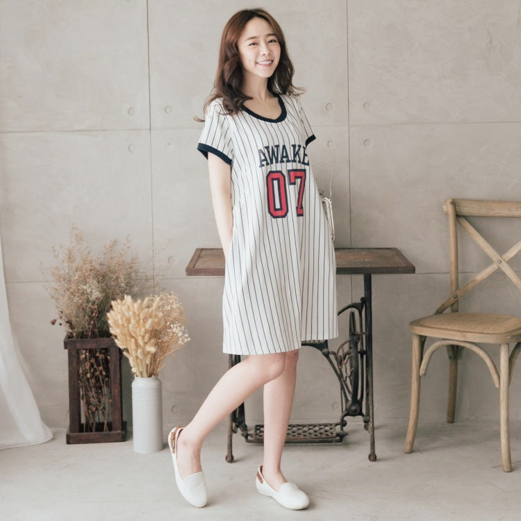 Pregnant Women's Dresses Mammalized Parent -child Dressing In Summer