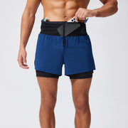 High Waist Compression Pants – Men’s Fitness Running & Yoga Leggings
