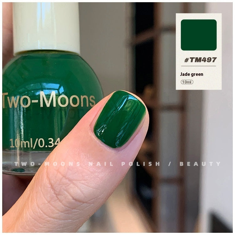 Pure Color Sequins Nail Polish Baking-free And Tear-free