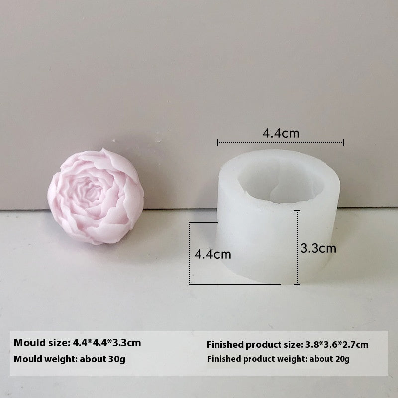 Flower Aromatherapy Candle Silicone Mold DIY