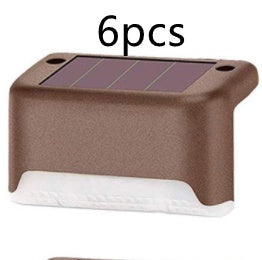 Solar Outdoor Courtyard Lamp Staircase Wall Lamp
