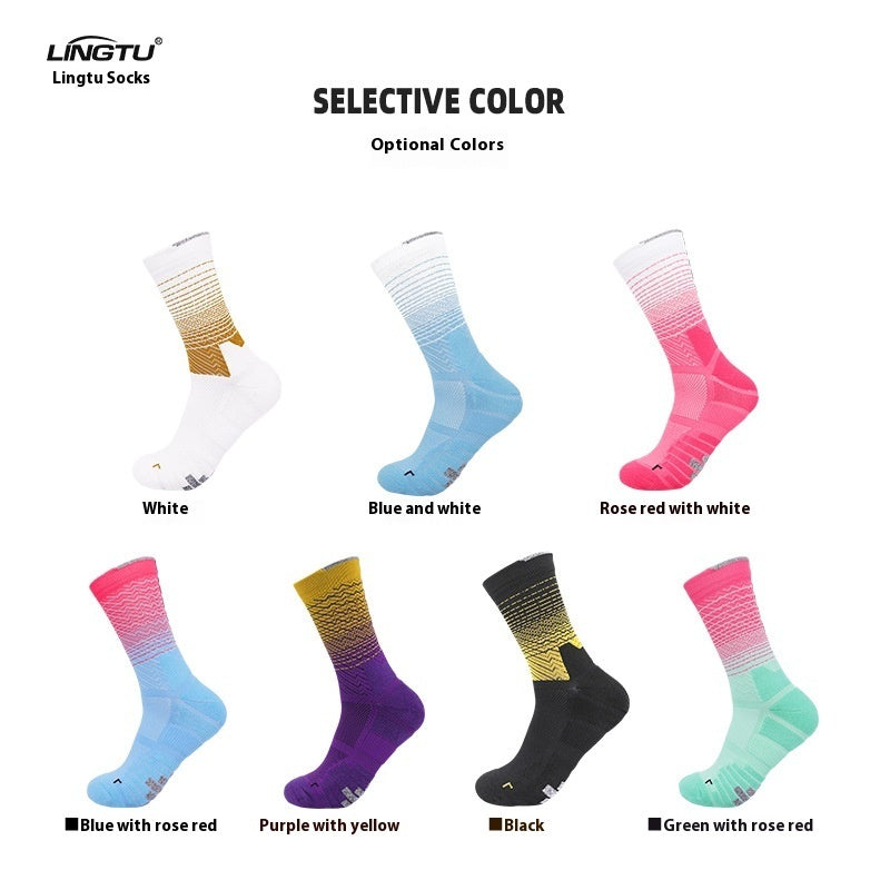 Professional Men's Cycling & Running Sports Socks