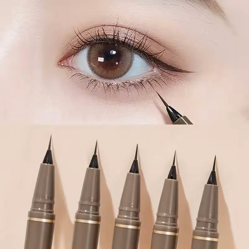 0.05mm slim eyeliner is smooth and durable, slim, quick-drying,
