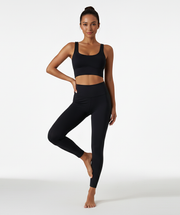 Women’s Nude Sports Bra Crop Top – Quick-Dry Yoga & Running Fitness Tank