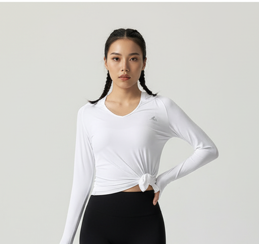Women’s Yoga Hoodie – Lightweight Sports Pullover