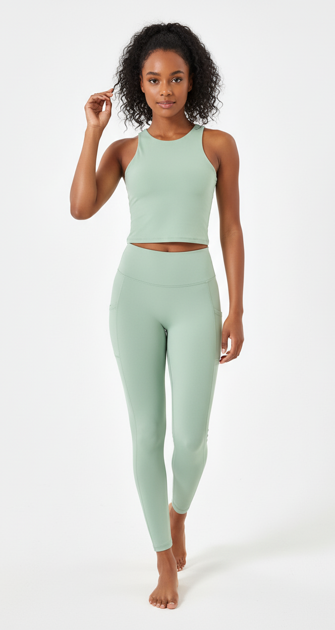 Women’s Double-Layer Tank Top – Cloud Soft, Sleeveless Round Neck Vest