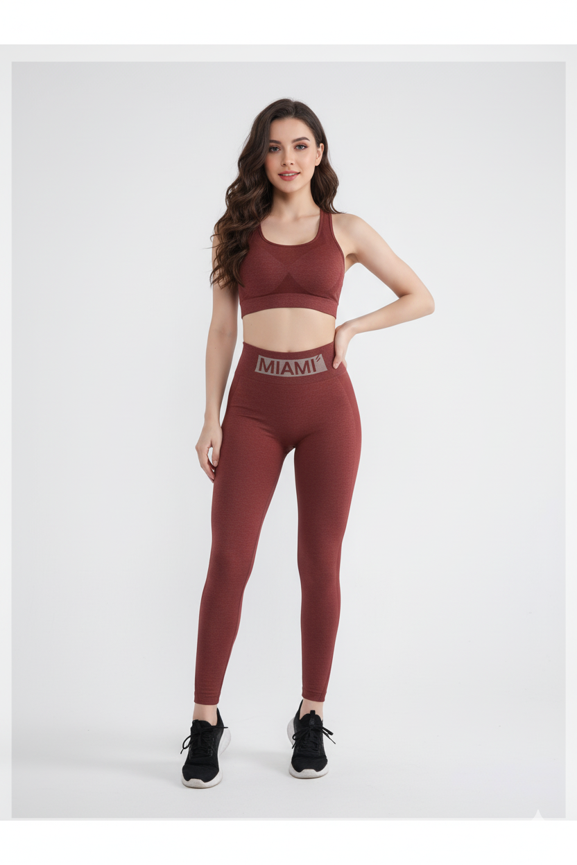 Butt-Lift Seamless Leggings – Women’s High-Waist Tummy Control Gym Pants
