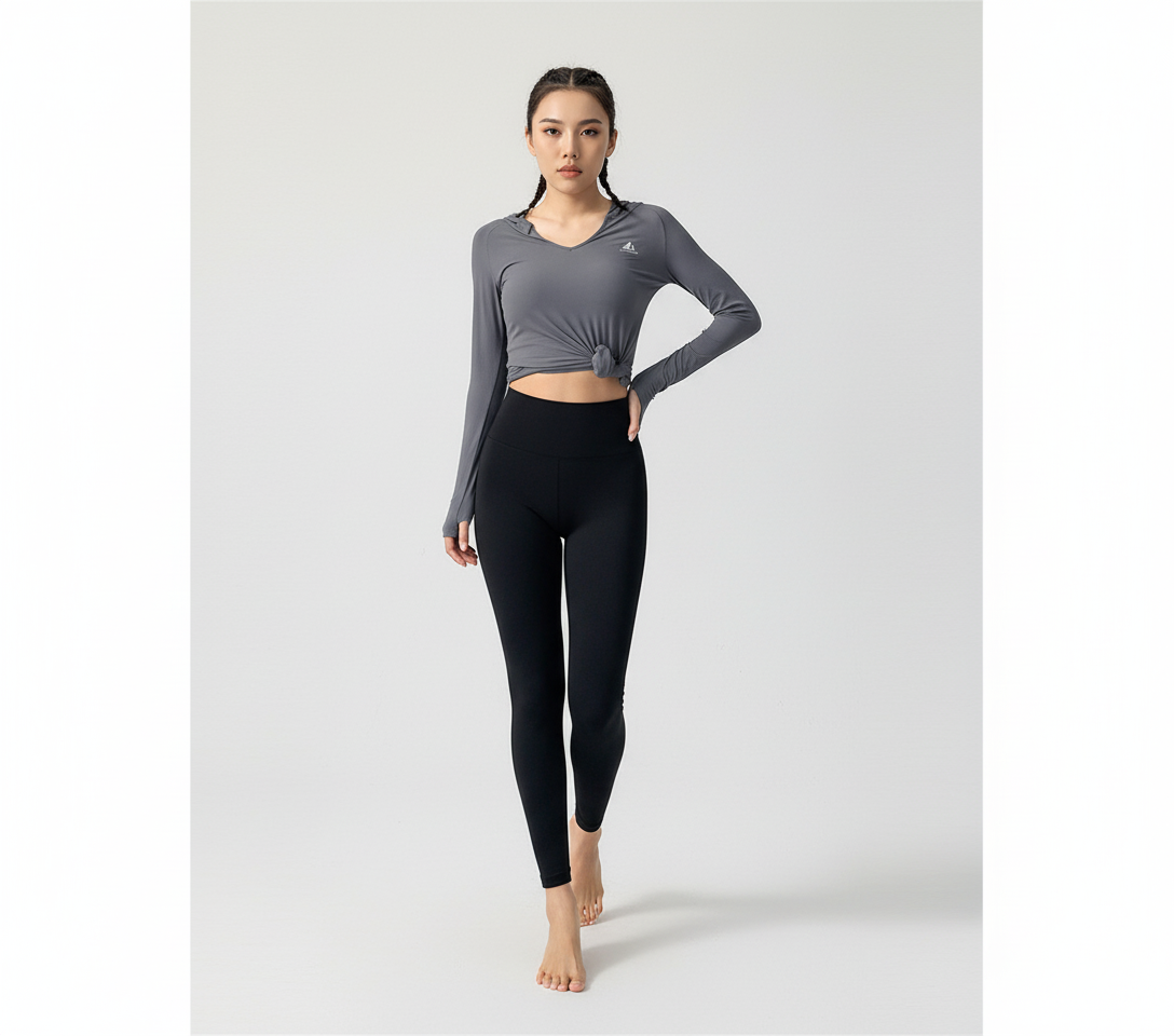 Women’s Yoga Hoodie – Lightweight Sports Pullover