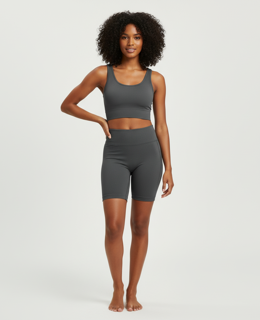 High Waist Bodycon Shorts for Women – Casual & Sporty Style