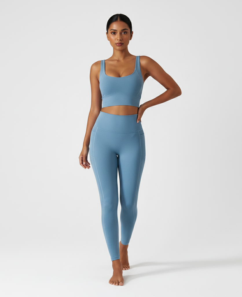 Women’s Nude Sports Bra Crop Top – Quick-Dry Yoga & Running Fitness Tank