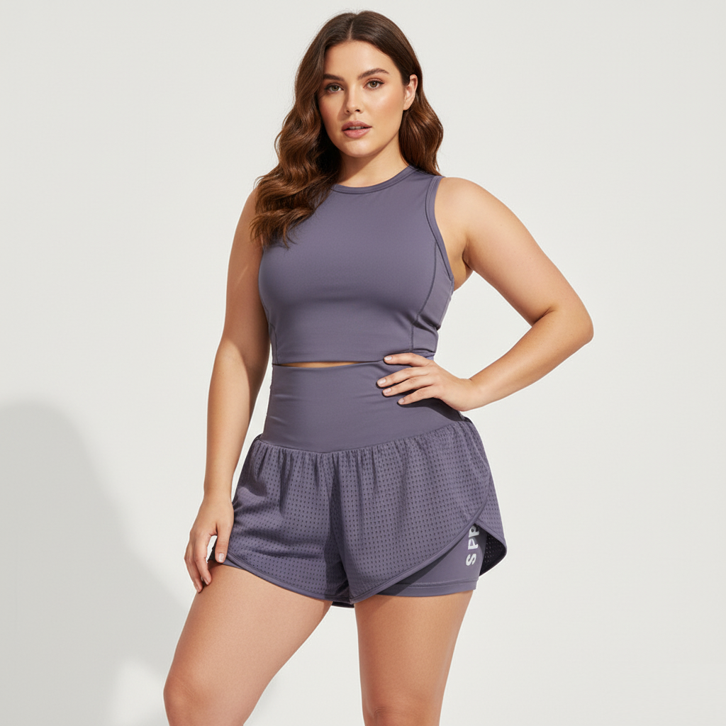 Lightweight Training Shorts – High Waist Sports Shorts